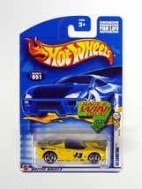 Hot Wheels 40 Somethin&#39; #051 First Editions 39/42 Yellow Die-Cast Car 2002 - $4.94