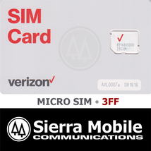 2x Verizon Micro Sim Card 3FF • Cdma 4G Lte • Oem Genuine New • With Tracking - £6.14 GBP