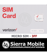 2x VERIZON  MICRO SIM Card 3FF • CDMA 4G LTE • OEM Genuine NEW • WITH TR... - £6.25 GBP