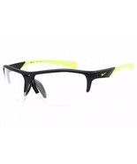 New Nike Run X2-D 457 Matte Obsidian&amp; Volt Clear Sports Glasses 72/11/130 - €67,42 EUR