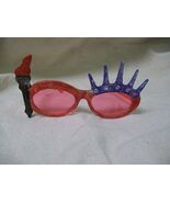 Glitter Patriotic Statue Liberty Sunglasses USA Fun 4th July Costume Gla... - $161.23 MXN