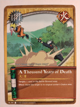 Naruto CCG A Thousand Years of Death 009 The Path to Hokage Common LP English - £1.60 GBP