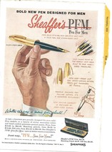 Vintage November 1959 Sheaffer&#39;s Pen For Men (PFM) Pen Ad-National Geographic - £5.76 GBP