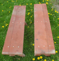 Outdoor Wood Benches - $42.00