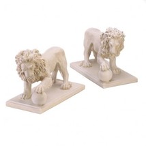 Regal Lion Statue Duo - $162.00