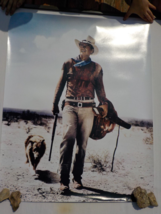 John Wayne Photograph 24X36 Inches Cowboy Western Hero Poster Size Picture Celeb - £24.17 GBP
