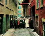 Pie Alley Newsie&#39;s Favorite Haunt Boston MA Massachusetts 1910s DB Postc... - $3.91