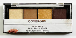COVERGIRL TruNaked Quad Eyeshadow Palette 750 SUNSHINE ESCAPE - $9.70