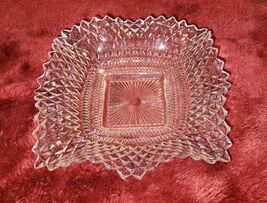VTG Small Pressed Glass Clear Candy Serving Dish Relish Scalloped Edge 6... - $9.99