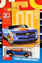 Hot Wheels 2018 50th Anniversary Target Throwback #9 Camaro Convertible Concept - $4.46