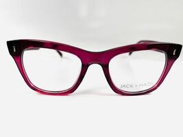 New Jack + Hazel Crystal Burgundy IVY Eyeglasses 49/20/145 - $24.70