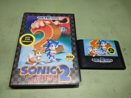 Sonic the Hedgehog 2 Sega Genesis Cartridge and Case - £10.31 GBP