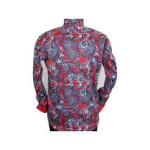 Men Shirt J.Valintin Turkey Usa Egyption Cotton Axxess Style 5406-04 Red image 9
