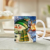 Ceramic Mug - 11 oz White -  Snow Friends - £10.60 GBP