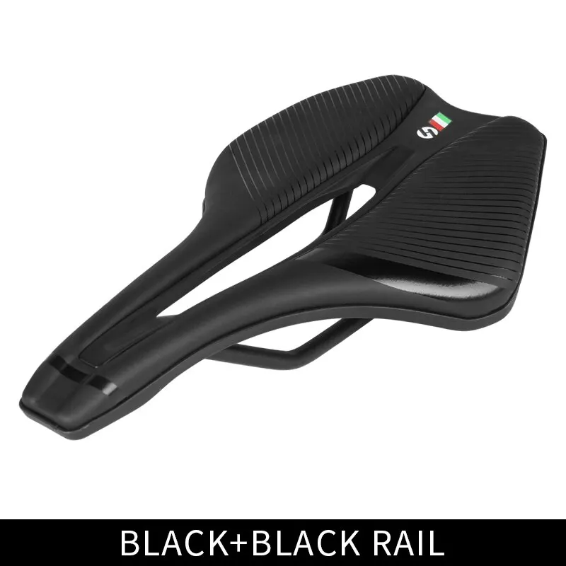 TOSEEK Mtb Bicycle Saddle Bike Seat 7mm Round Rail EVA Material Mountain Bike Bi - £133.22 GBP