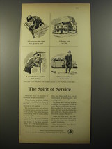 1954 Bell Telephone System Ad - The spirit of Service - £14.52 GBP