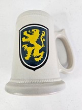 Brand New Pfaltzgraff Yellow Heraldry Lion Coat of Arms Crest Shield Mug... - £4.74 GBP