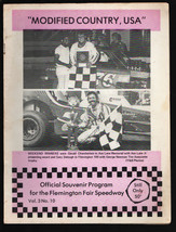 Flemington Fair Speedway Auto Race Program Vol 3 #10 1977-Modified Country US... - £45.68 GBP