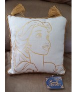 DISNEY BEAUTY and the BEAST BEAST PILLOW Brand New Plush 11&quot; JAPAN IMPOR... - $51.95 CAD