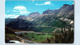 Going To The Sun Highway Glacier National Park Montana Postcard - £5.41 GBP