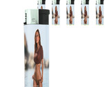 California Pin Up Girl D3 Lighters Set of 5 Electronic Refillable Butane  - £12.41 GBP