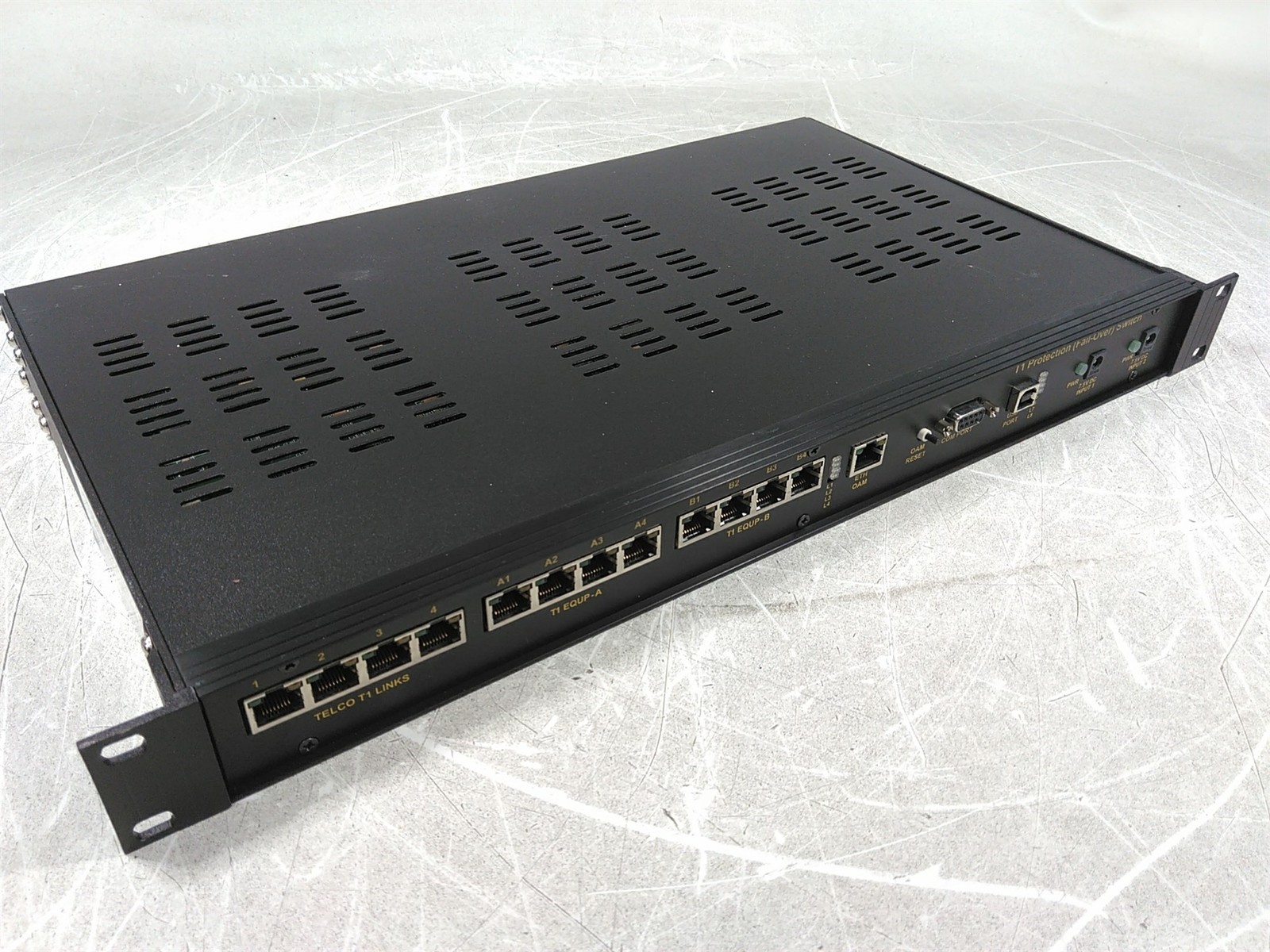 A2000 Network VCL-T1-Pro-1421-DLX-2AC220 T1 Protection Fail-Over Switch ... - $276.17