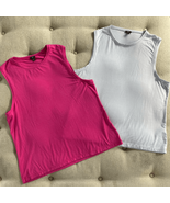 2 J.Crew 365 Stretch Shell Light Blue Fuchsia Pink XL - €18,53 EUR