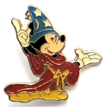 Disney Sorcerer Mickey Pin Fantasia Enamel Collectible Monogram Products... - $9.99