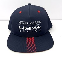 Aston Martin Red Bull Racing Baseball Cap Snapback Hat Navy Blue Red EUC - €21,28 EUR