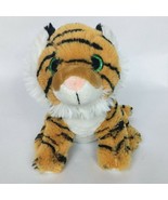 Toys R Us Orange White Striped Tiger Plush Stuffed Animal 2014 7.5&quot; - $31.64 CAD