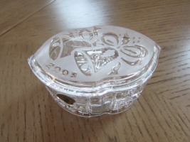 Waterford Crystal Music Box 2003 Silver Bells Songs of Christmas Signed Tag - £39.52 GBP