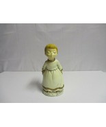 Vintage Paper Mache Composition Christmas Kissing Girl Angel  Japan - $655.68 MXN