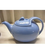 Vintage USA Hall Pottery Periwinkle Blue Tea Pot 4-South - $1,844.37 MXN