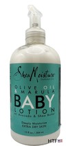 Shea Moisture Olive Oil and Marula Baby Lotion w/ Avocado 13 Fl Oz New - 1 Count - £27.11 GBP