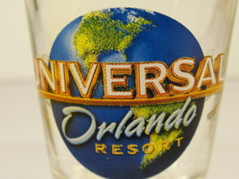 Universal Orlando Resort Shot Glass Globe Man Cave Bar - $17.81