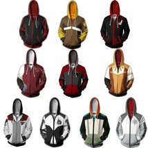RWBY Anime Casual Hoodie Sweatshirts Coat Zip Up Jacket Cosplay Costume ... - $472.89 MXN