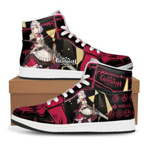 Noelle Skill JD Air Force Sneakers Hip-Hop Game Genshin Impact Shoes-White - £67.85 GBP+