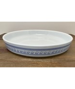 Vintage Pyrex Brittany Blue Baking Dish Quiche Tart 9-1/2&quot; Made In USA #... - $24.70