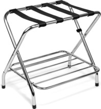 USTECH 2 Tier X-Shape Folding Luggage Rack - $43.52