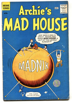ARCHIE&#39;S MAD HOUSE #11 comic book 1961-Science Fiction cvr - £35.67 GBP