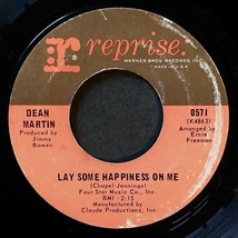 Dean Martin - Lay Some Happiness On Me / Think About Me [7&quot; 45 rpm Single] - £3.65 GBP