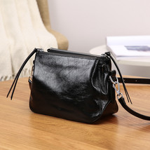 New Shoulder Bag Women Winter Simple Leather Messenger Bag Fashionable Golden Co - £75.76 GBP