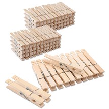 Clothes Pins Wood For Hanging Clothes,3.5 Inch100Pcs Heavy Duty Wooden C... - $25.99