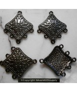 Black chandelier earring findings 4pcs lot 5 to 1 necklace spacer bars f... - £1.17 GBP