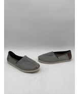 TOMS Men&#39;s Alpargata Chambray Slip-Ons Grey Size 9.5 - £18.47 GBP