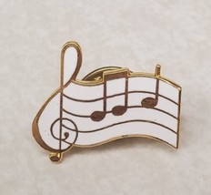 Music Notes Musical Lapel Hat Vest Pin Tie Tack - £11.71 GBP