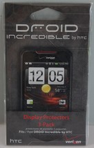 Droid Incredible by HTC Display Protectors 2 Pack - $4.89