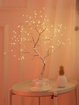 Bonsai Tree 108 LED Warm Light Decorative Silver Easter Lamp Home Interi... - £15.99 GBP