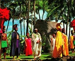 Aloha Week Hawaiian Royalty Cultural Ceremony UNP Chrome Postcard Unused B2 - £5.51 GBP