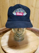 Vintage Winston &quot;La Metalica De Winston&quot; Black Velvet Snapback Trucker H... - £23.26 GBP